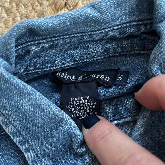 Lot/2 Ralph Lauren Button downs, 5 - Picture 5 of 5